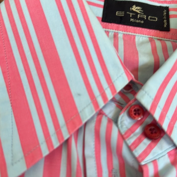 ETRO slim fit striped button down - Picture 4 of 8